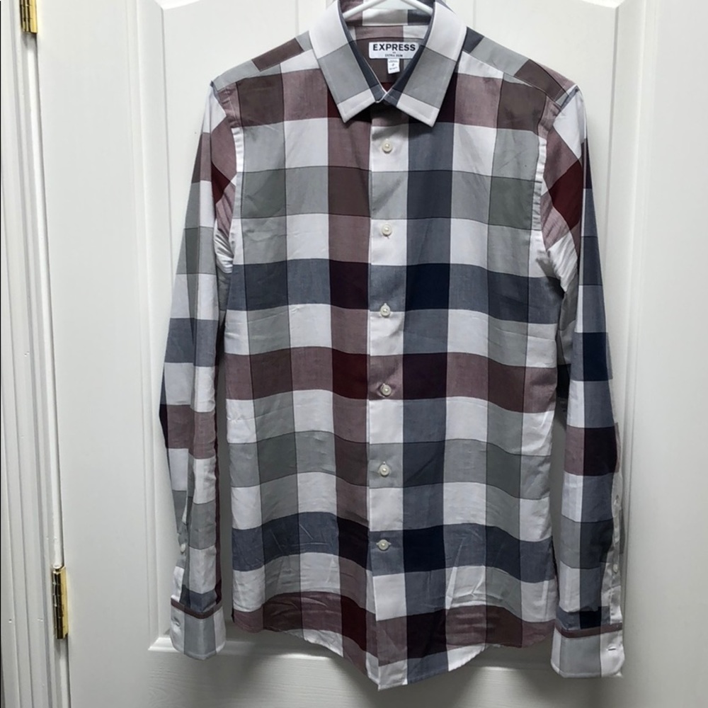 Express Extra Slim Fit Dress Shirt